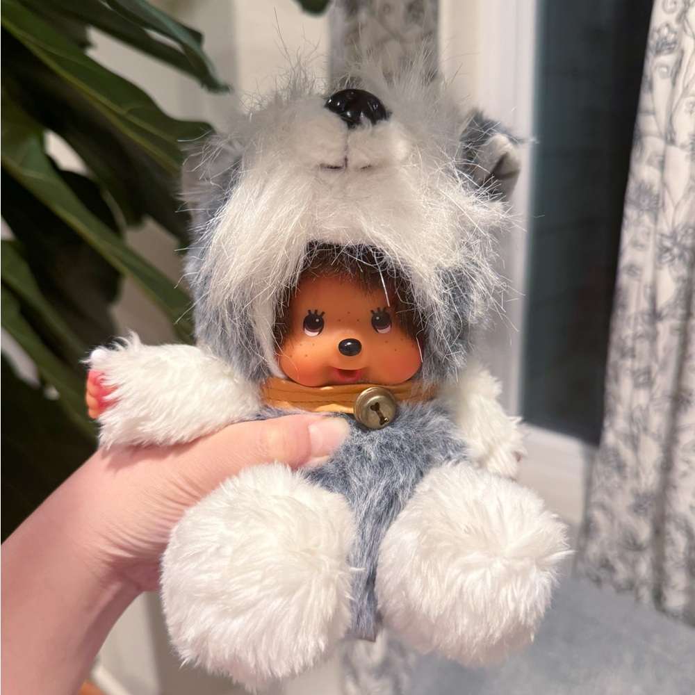 Monchhichi vintage doll plushie